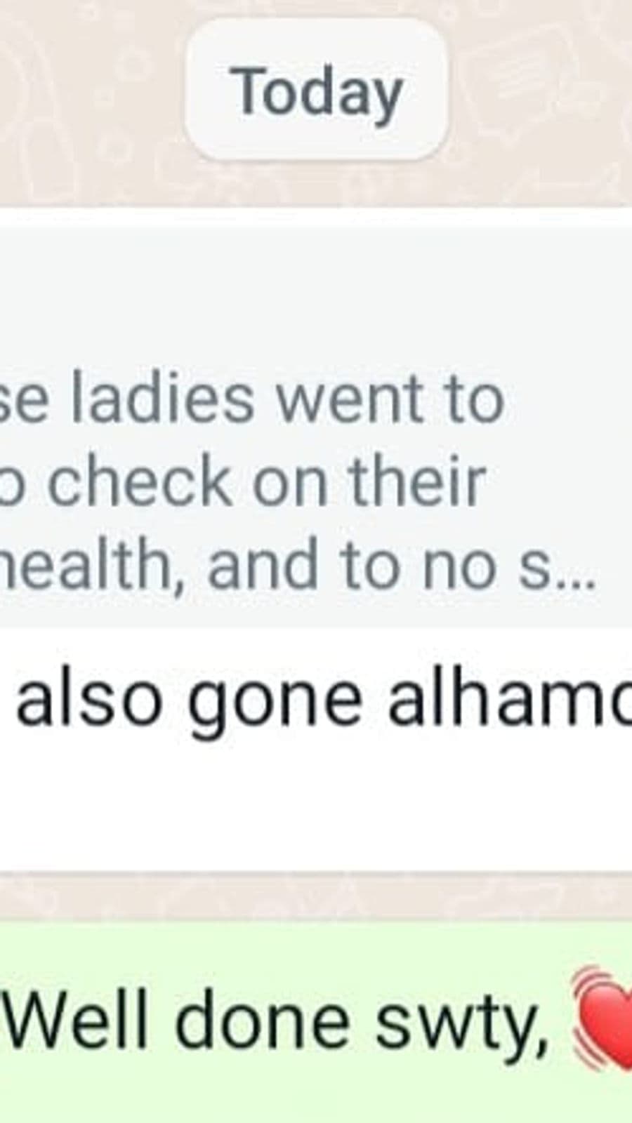 WhatsApp testimonial from a GaiaBerry customer (35)